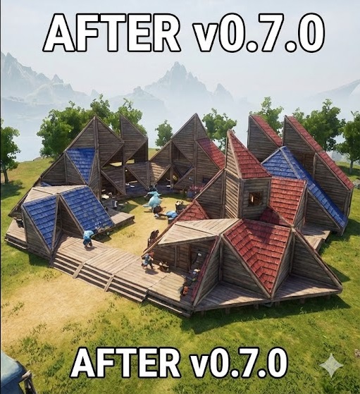 Palworld Triangular and Painted Base