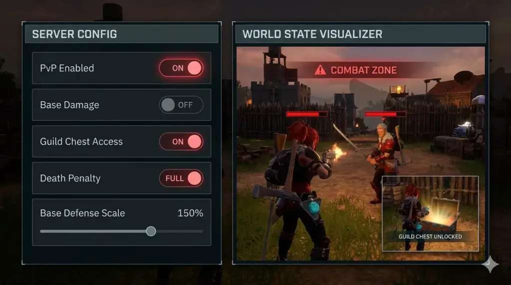 Palworld Home Sweet Home Update (Patch 0.7.0) – Ultimate Guide & Analysis 3 palworld new server settings 6943d3cd8e9ce