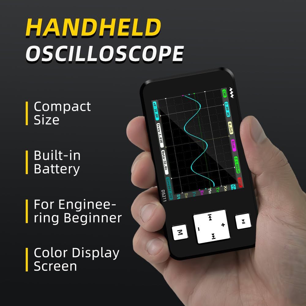 9 Best Oscilloscopes in India Under ₹10K (2026 Review) 6 DS211 Oscilloscope