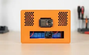 DIY 8-Channel ESP32 Power Delivery Unit – 3D Case, Components & Wiring Diagrams. ESP32-8CH-PDU